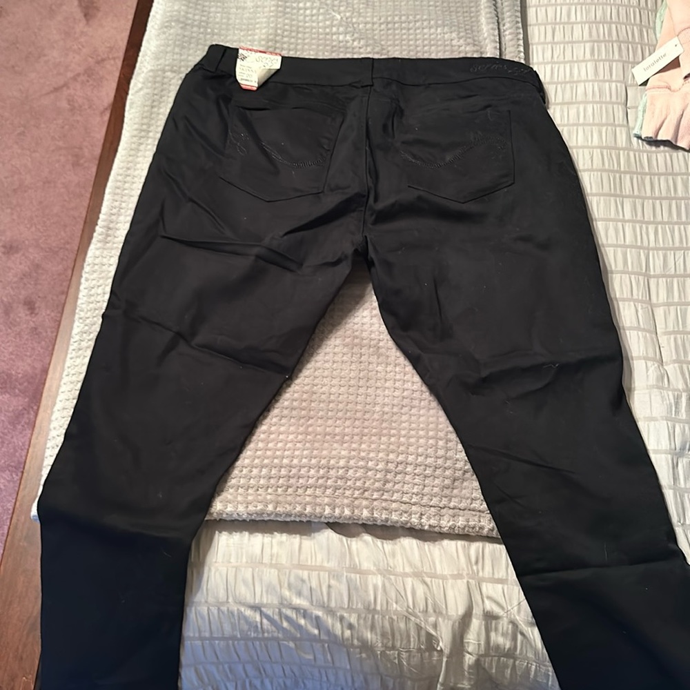 Plus Size Skinny Soft Black Jegging